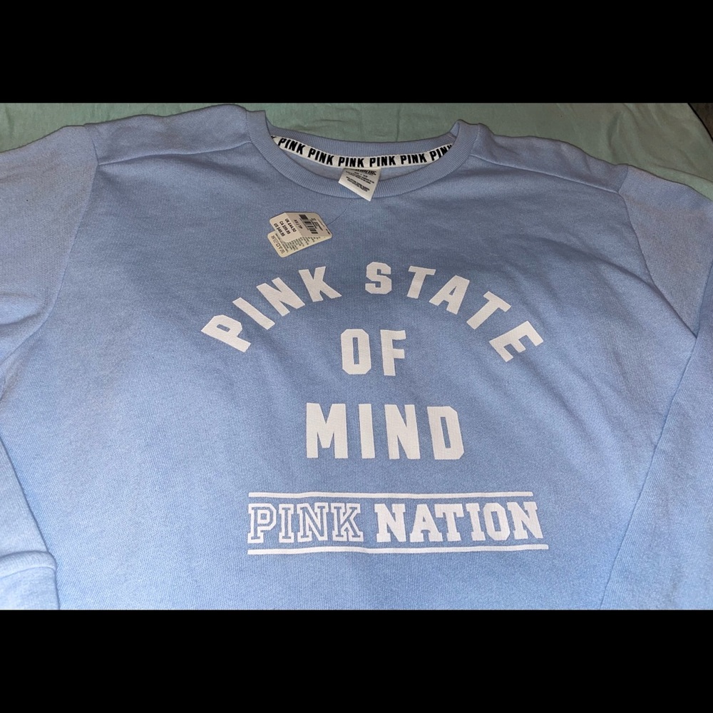 PINK pullover crew neck